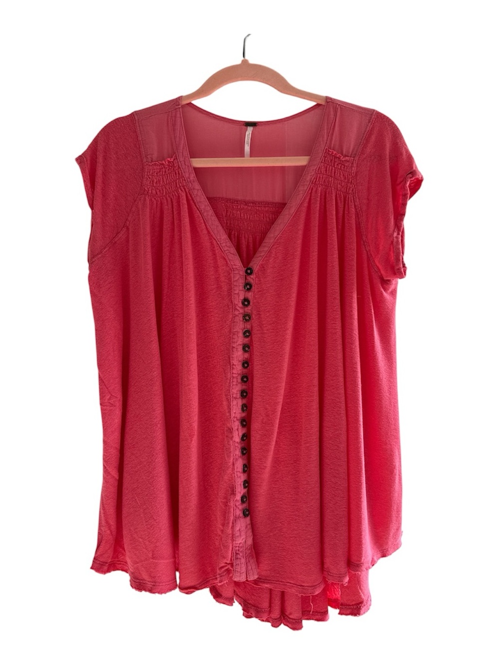 Free People Small Oversized Flowy Top
